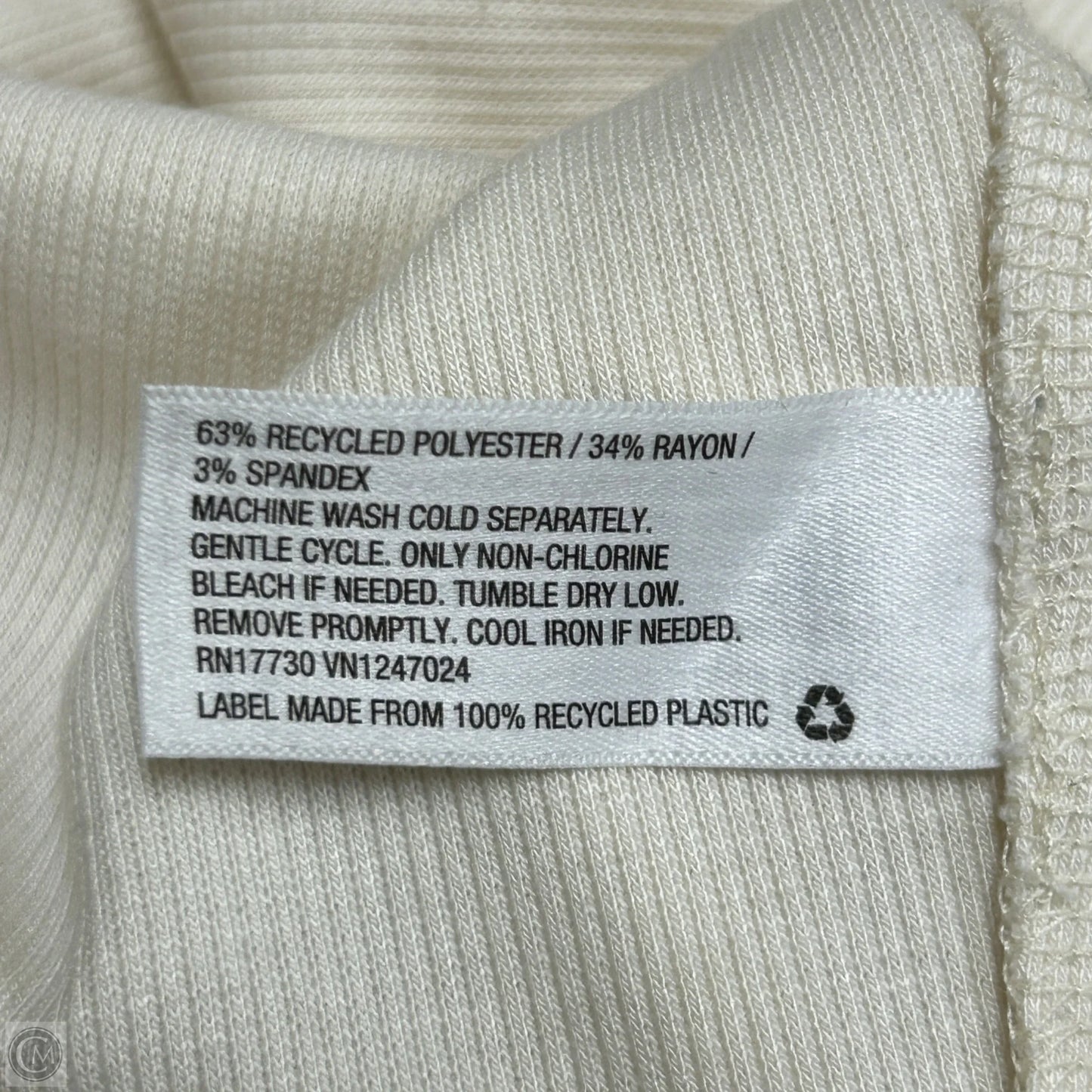 Tank Top By Future Collective In Cream, Size: Xxl