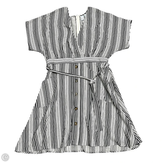Dress Casual Short By Susina In Black & Cream, Size: Xl