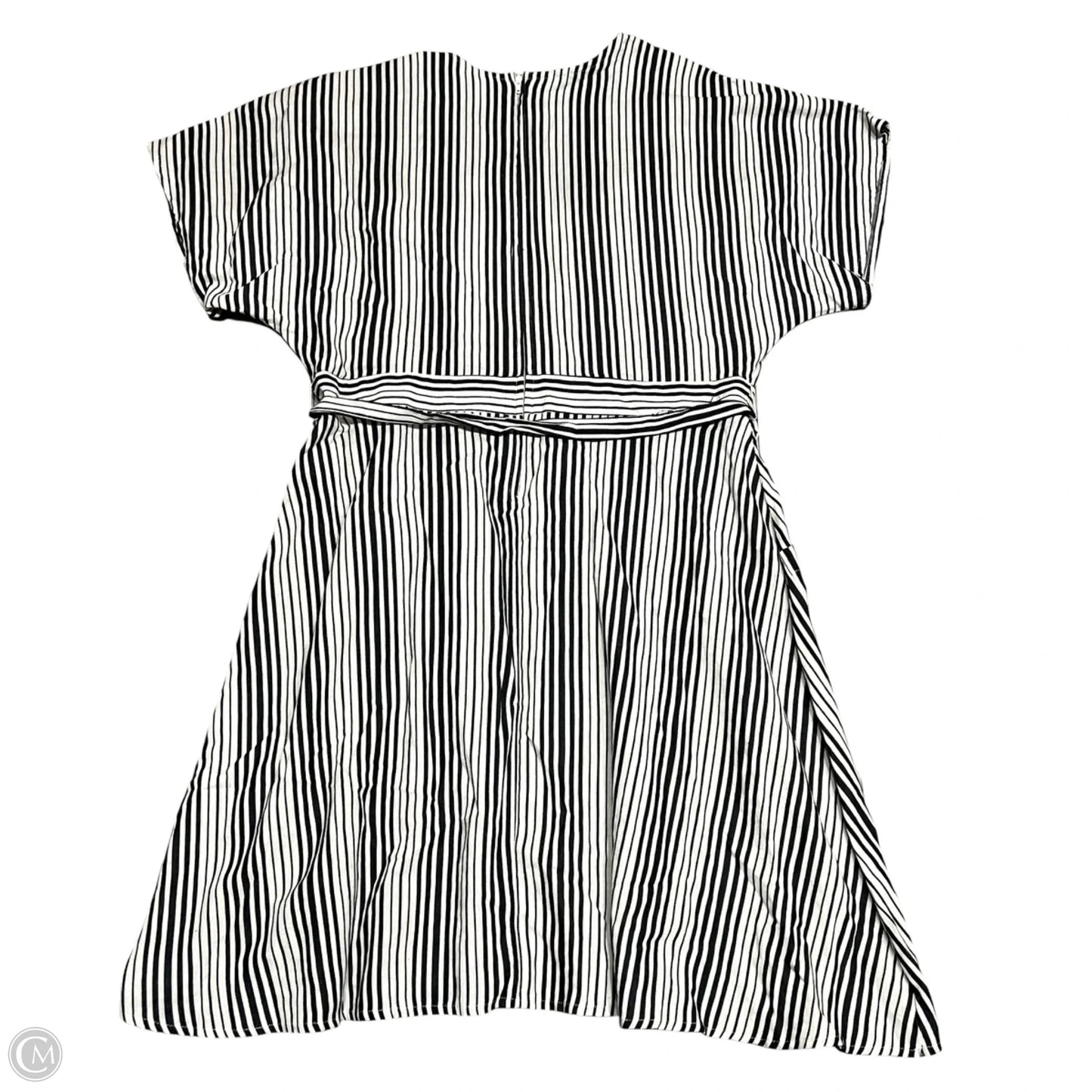 Dress Casual Short By Susina In Black & Cream, Size: Xl