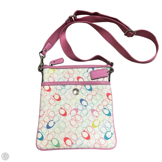 Crossbody Designer By Coach, Size: Small