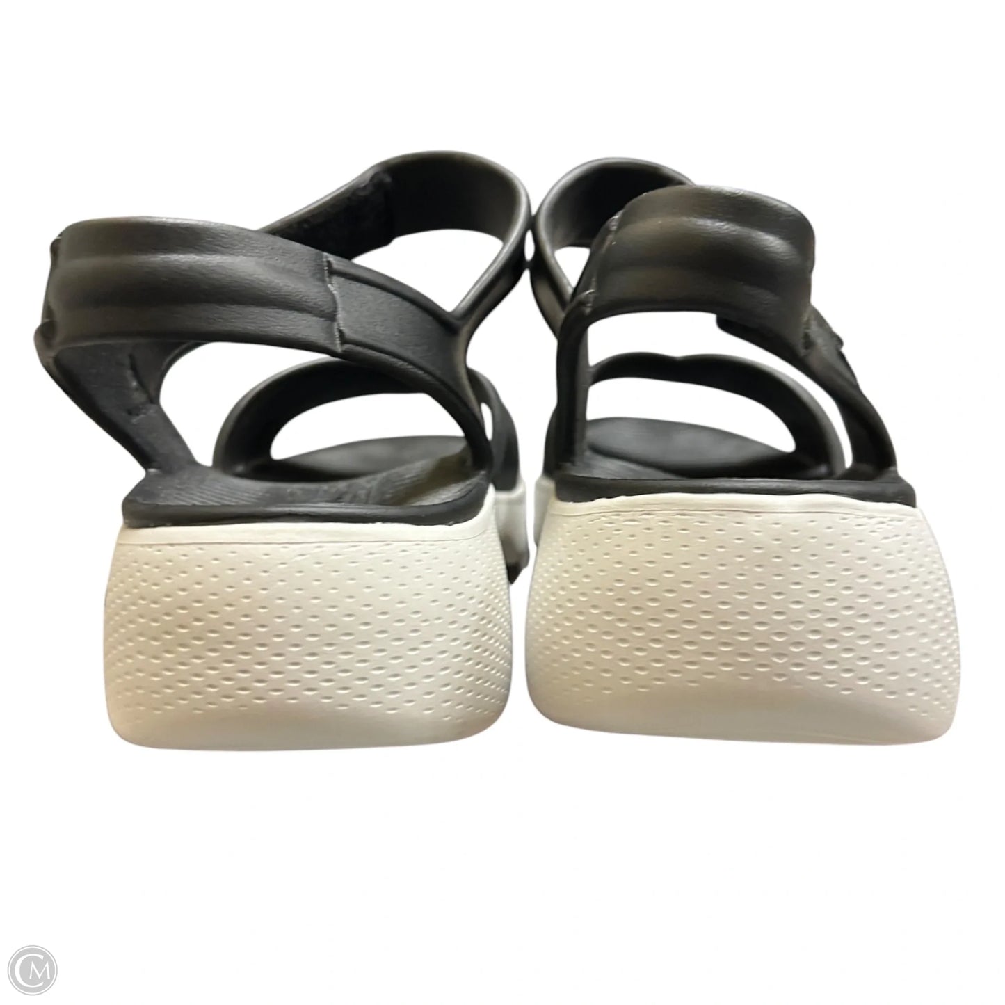 Sandals Sport By Skechers In Black & White, Size: 9