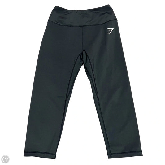 Athletic Leggings Capris By Gym Shark In Black, Size: Xs