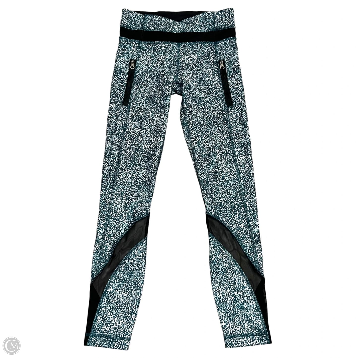 Athletic Leggings By Lululemon In Green, Size: 2