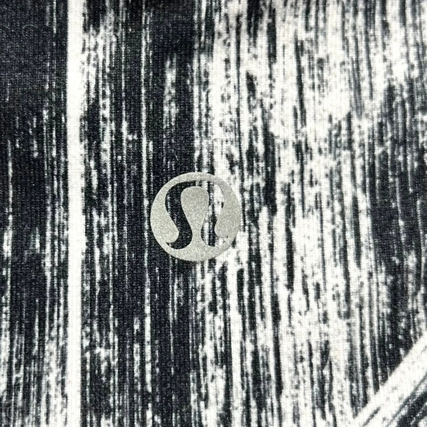 Athletic Leggings Capris By Lululemon In Black & White, Size: 4