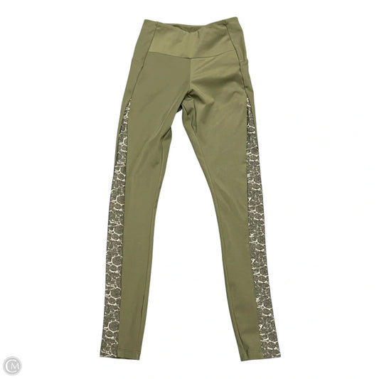 Athletic Leggings By Gym Shark In Green, Size: Xs