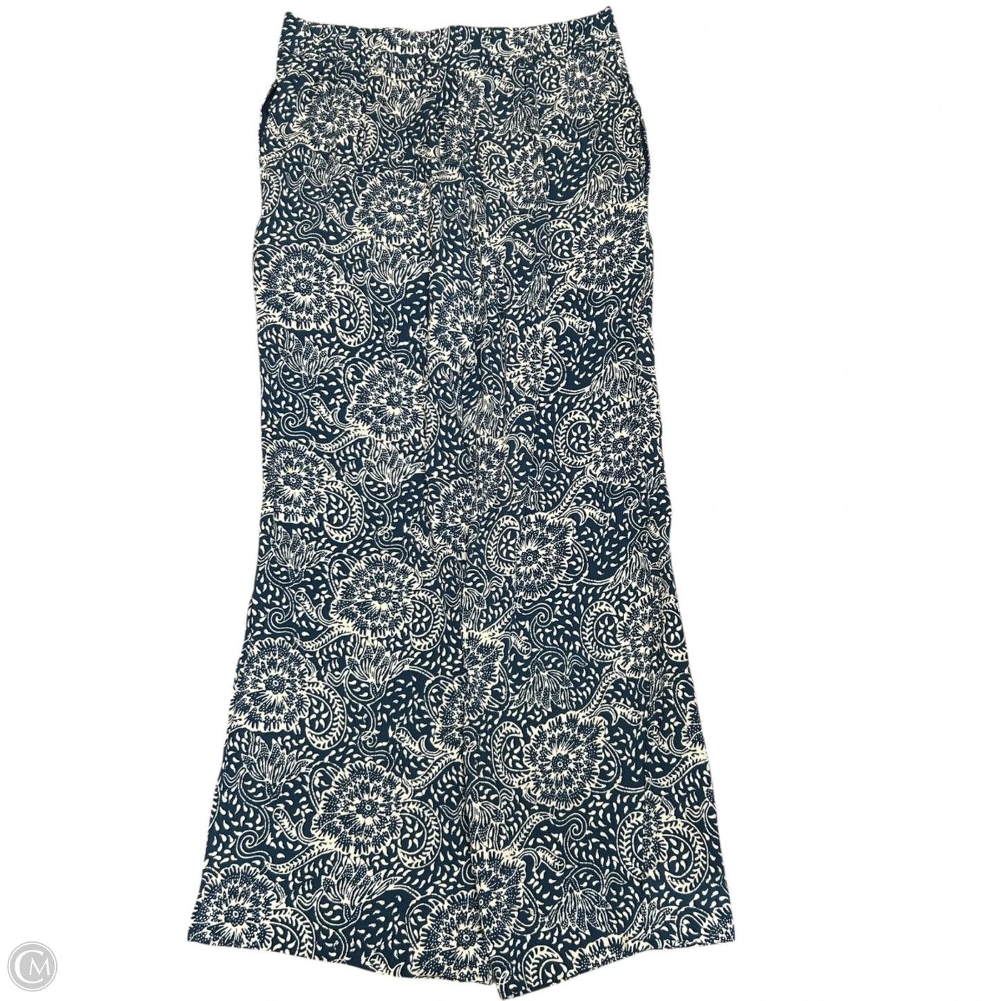 Pants Lounge By Maeve In Blue & White, Size: S
