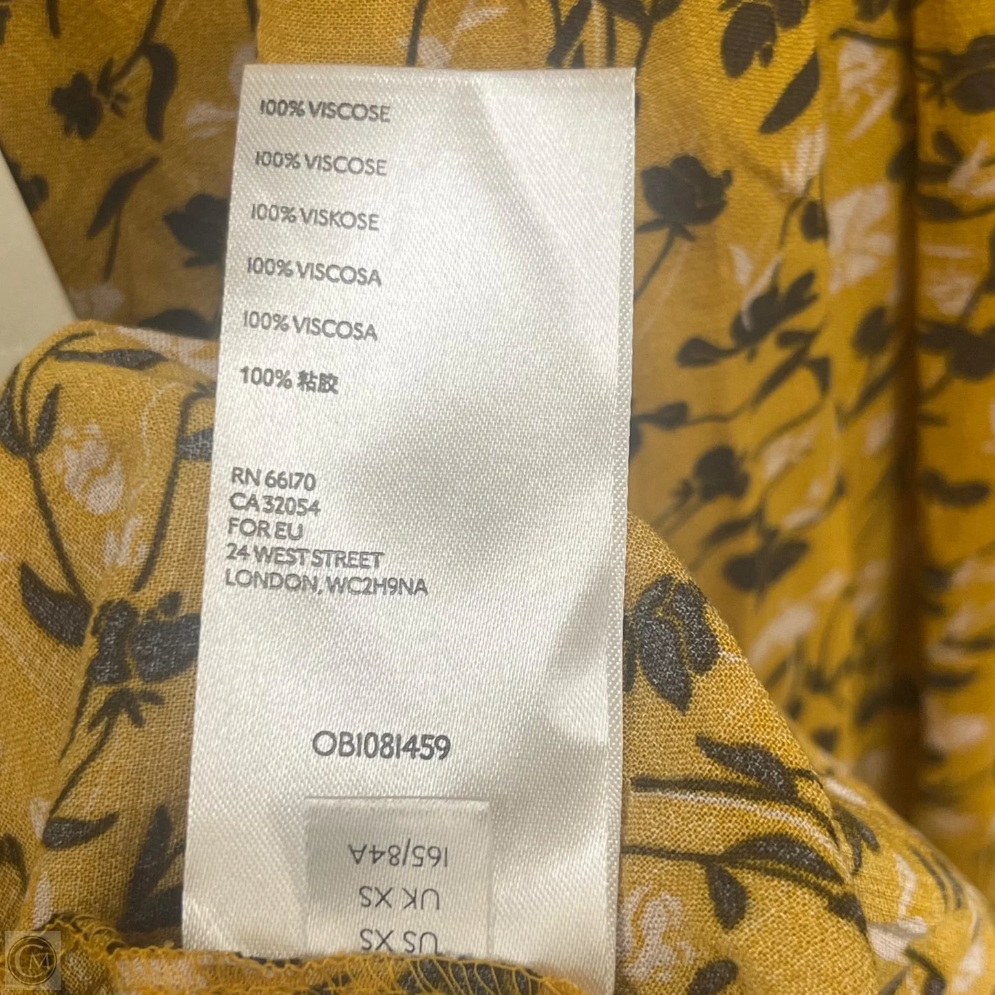 Top Long Sleeve By Maeve In Yellow, Size: Xs