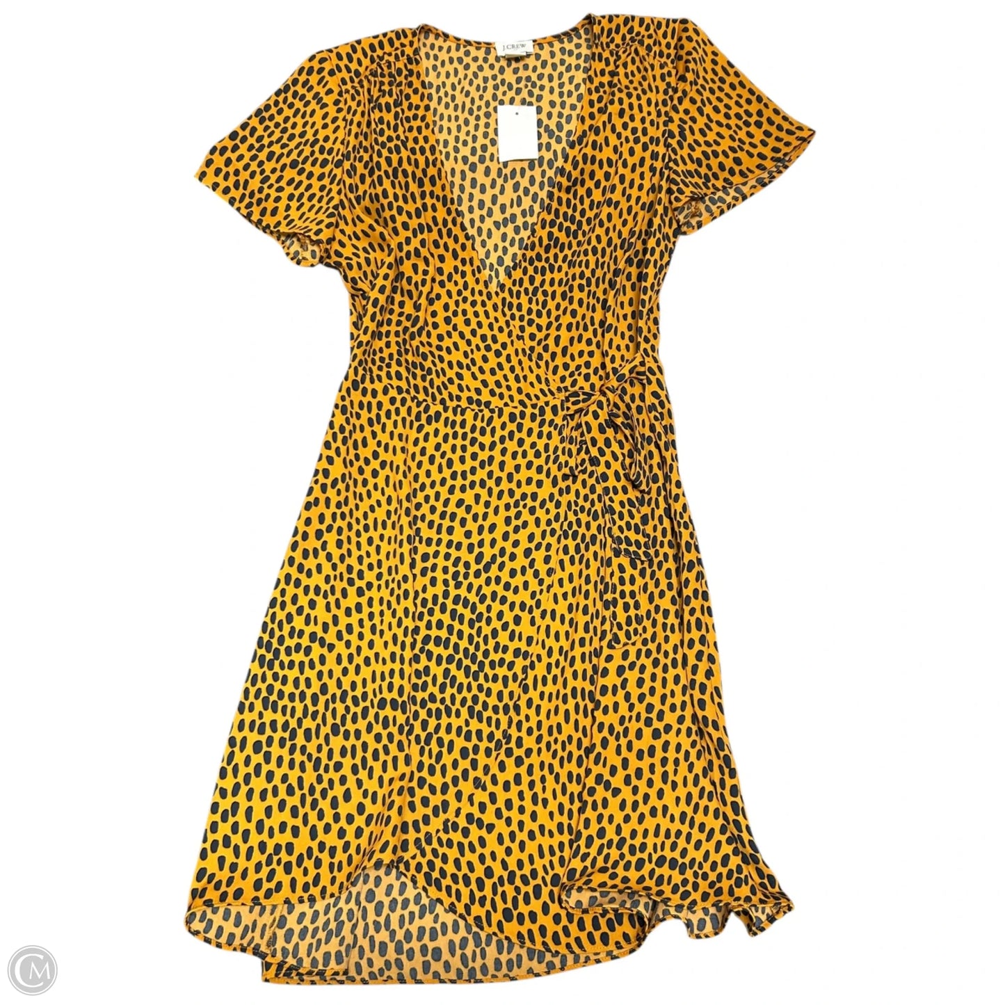 Dress Casual Short By J. Crew In Black & Orange, Size: Xs