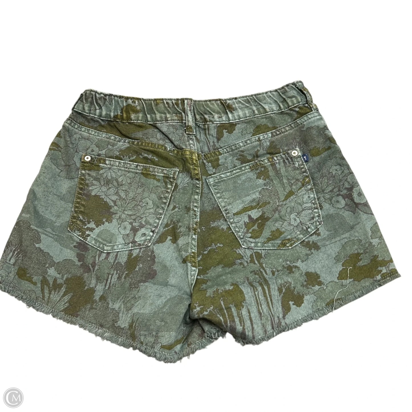 Shorts By Pilcro In Green Denim, Size: S