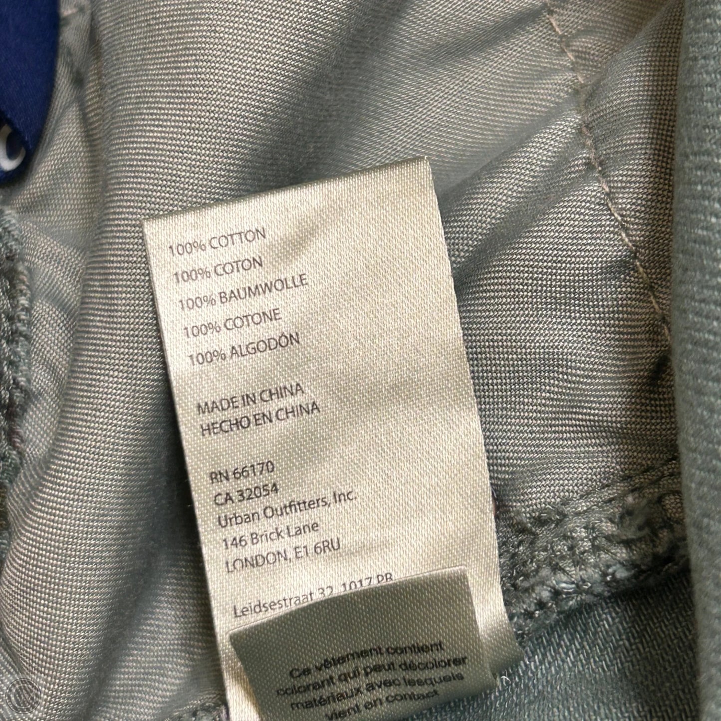 Shorts By Pilcro In Green Denim, Size: S