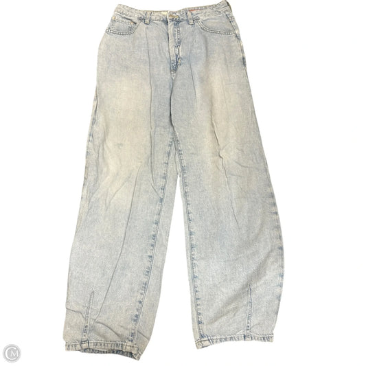 Jeans Straight By Pilcro In Blue Denim, Size: 4