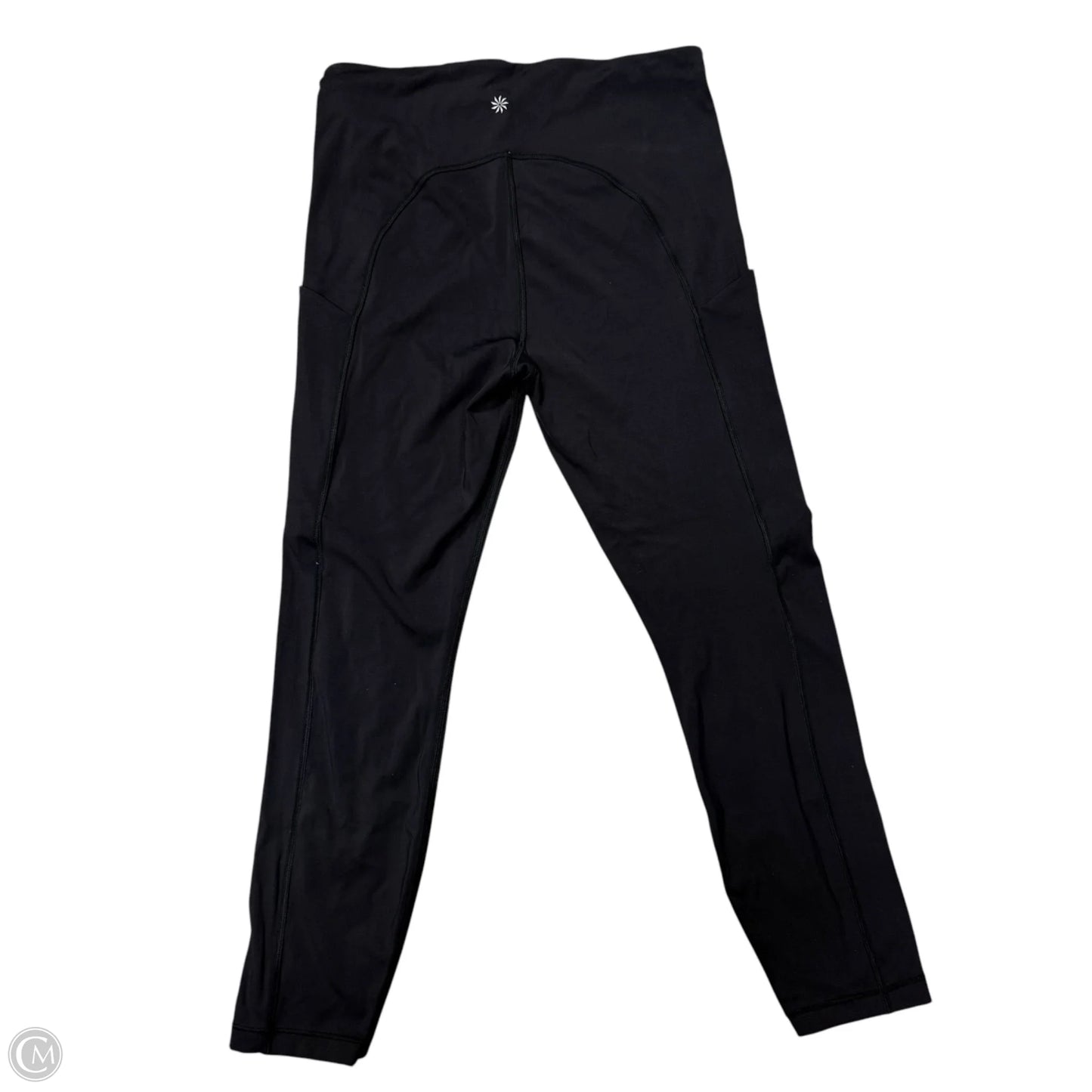 Athletic Leggings By Athleta In Black, Size: M