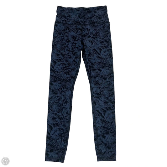 Athletic Leggings By Athleta In Navy, Size: S