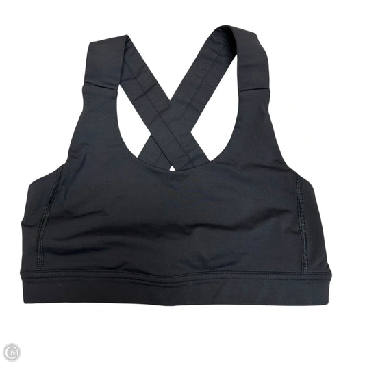 Athletic Bra By Lululemon In Black, Size: 6