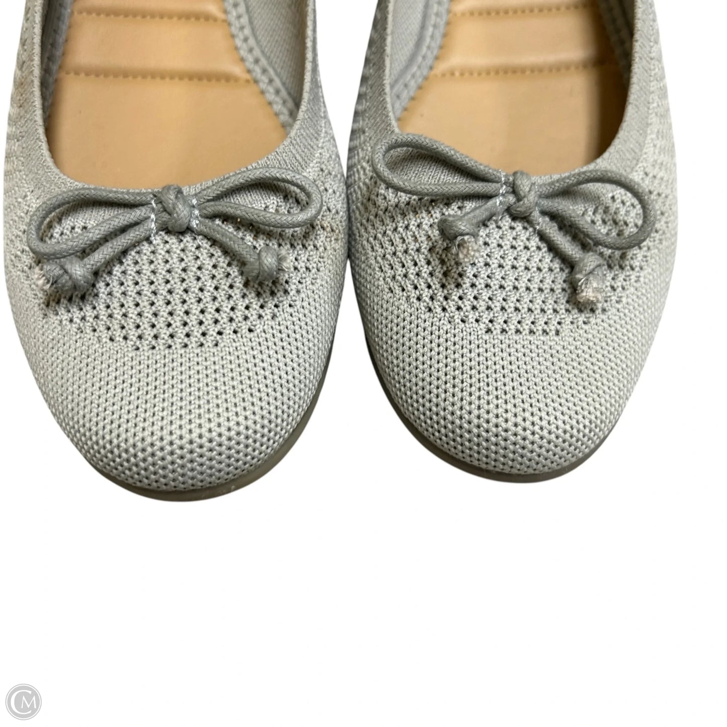 Shoes Flats By Kelly And Katie In Grey, Size: 8.5