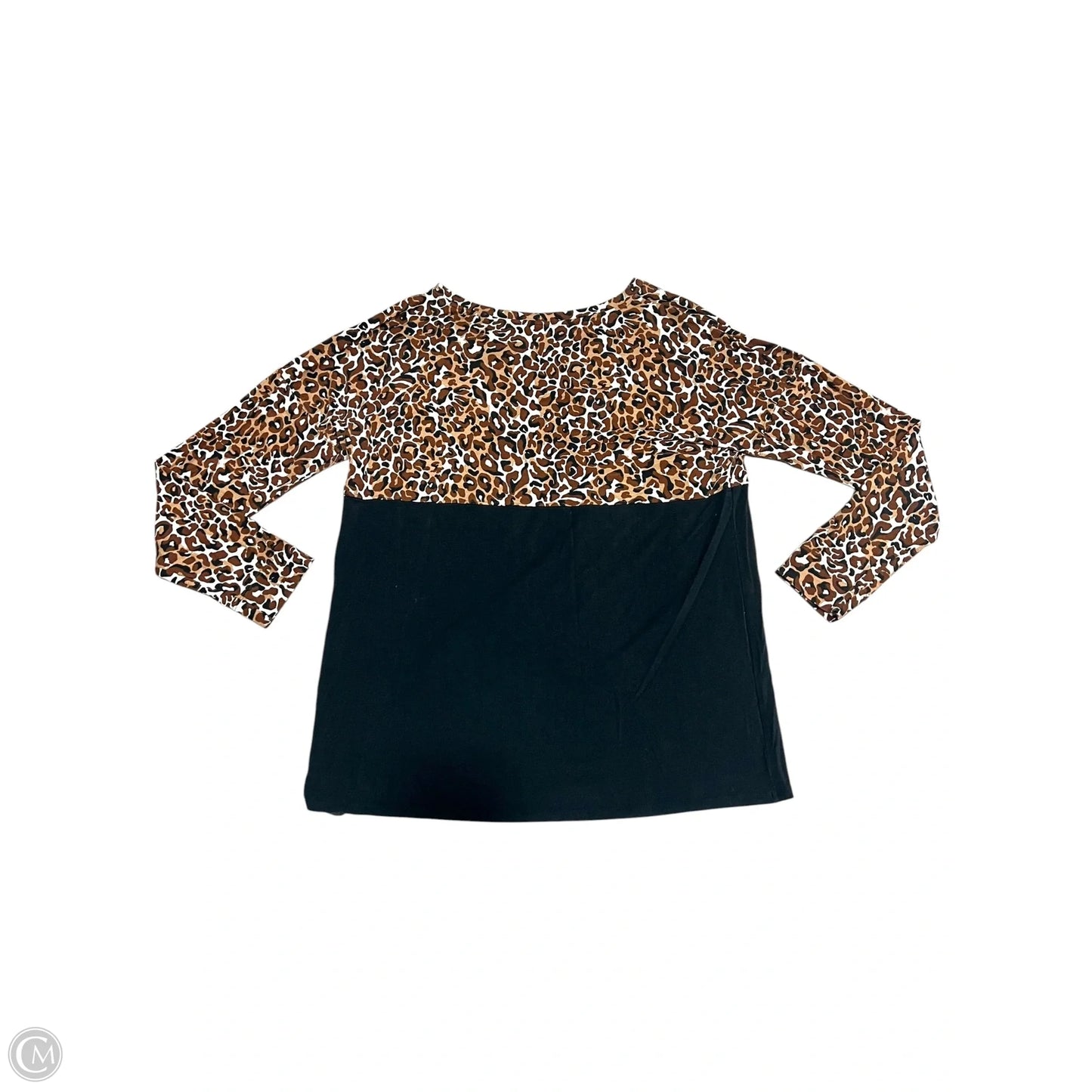 Top Long Sleeve Designer By Lilly Pulitzer In Animal Print, Size: M