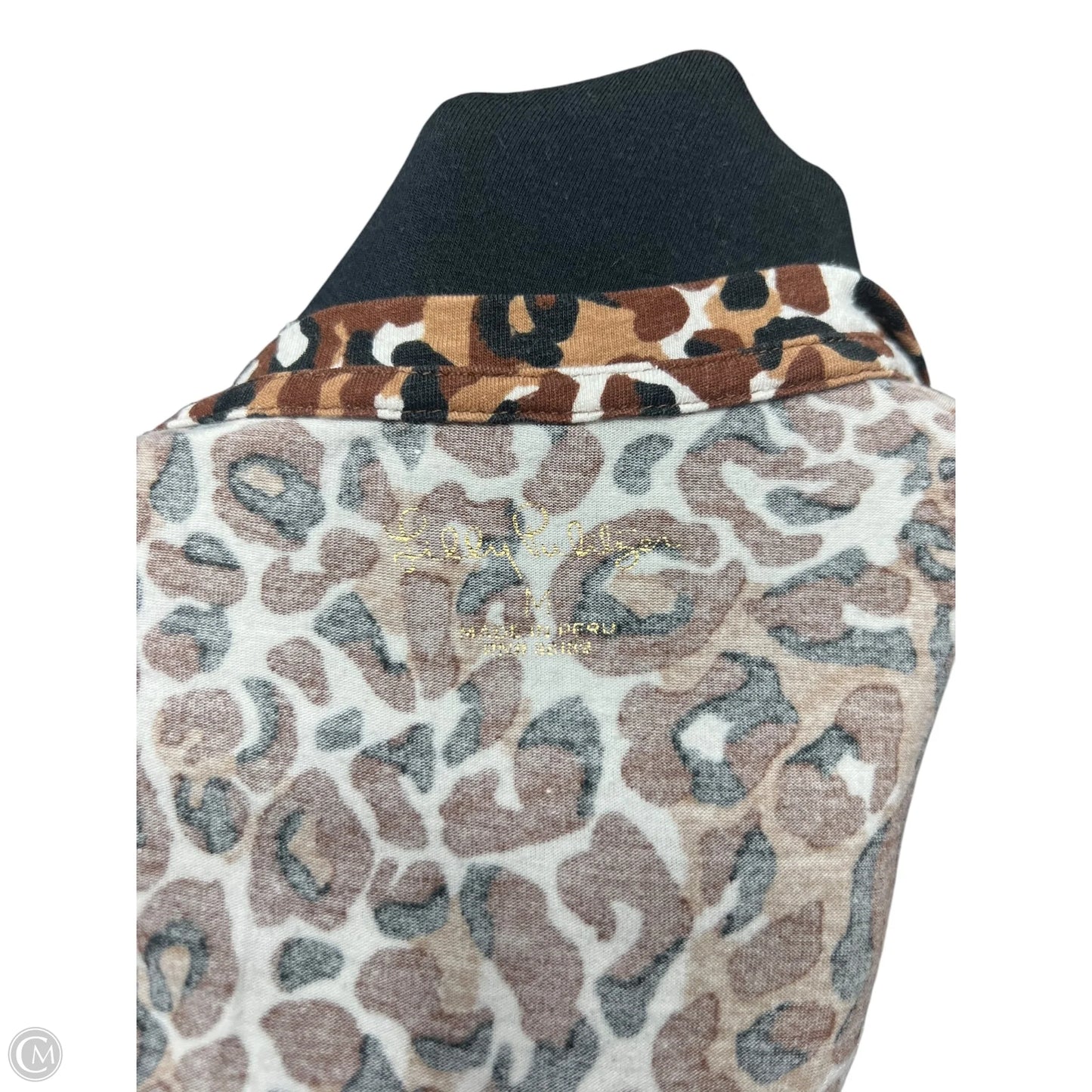 Top Long Sleeve Designer By Lilly Pulitzer In Animal Print, Size: M