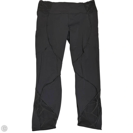 Athletic Leggings By Lululemon In Black, Size: 12