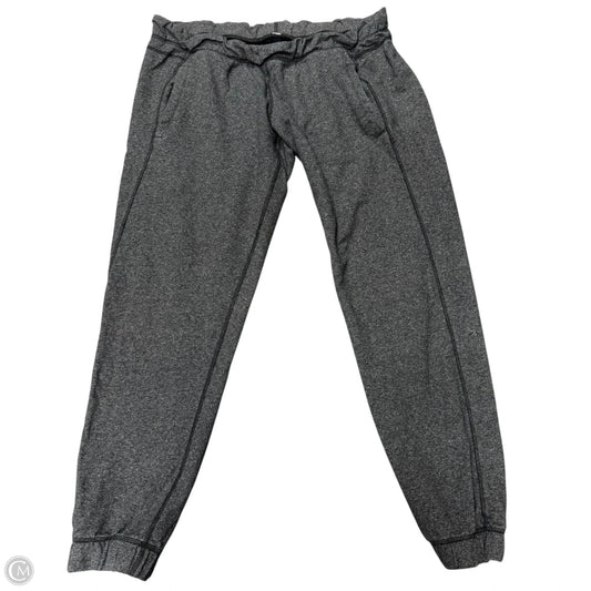 Athletic Pants By Lululemon In Grey, Size: 12