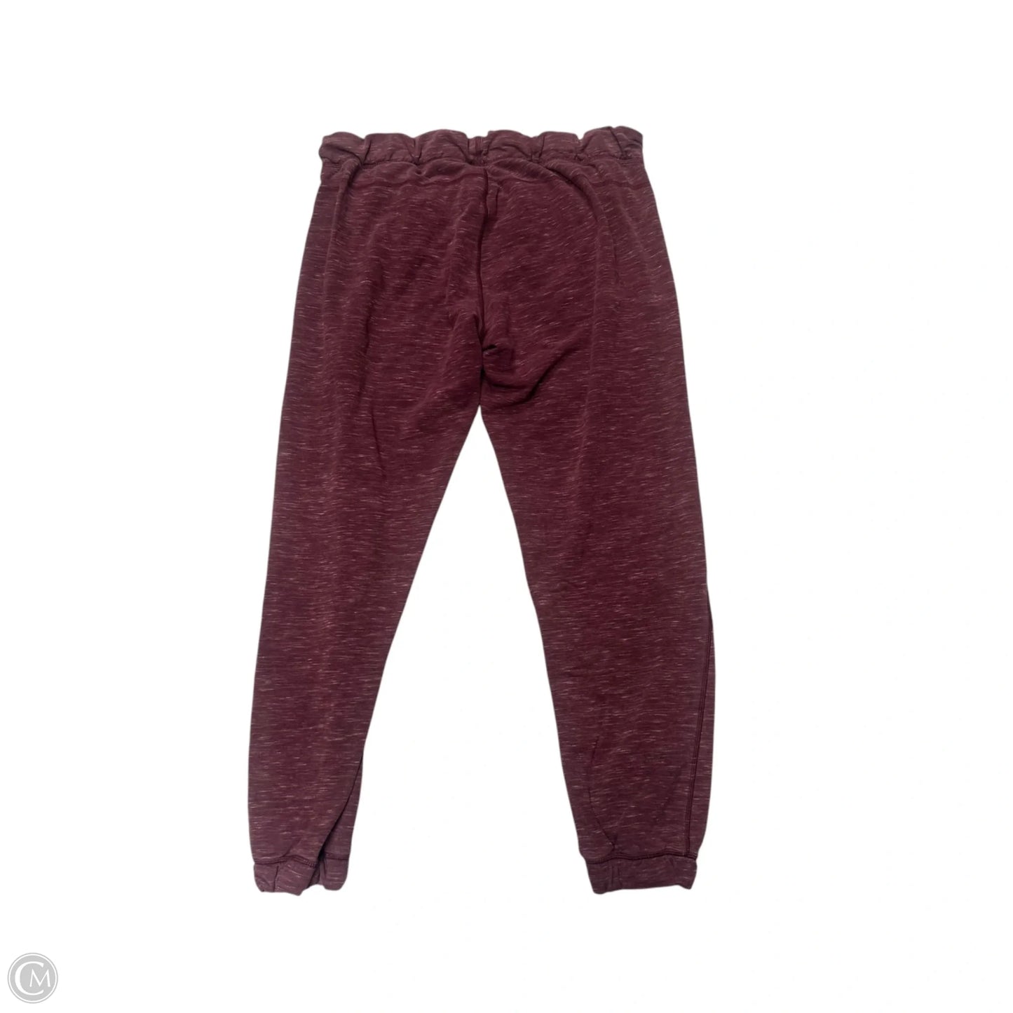 Athletic Pants By Lululemon In Maroon, Size: 12