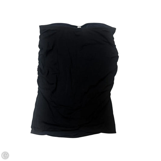 Athletic Tank Top By Lululemon In Black & Blue, Size: 10
