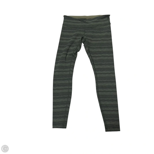 Athletic Leggings By Lululemon In Green, Size: 12