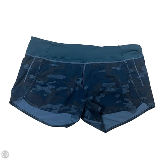 Athletic Shorts By Lululemon In Blue, Size: 12