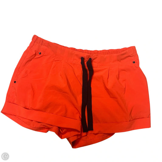 Athletic Shorts By Lululemon In Red, Size: 12