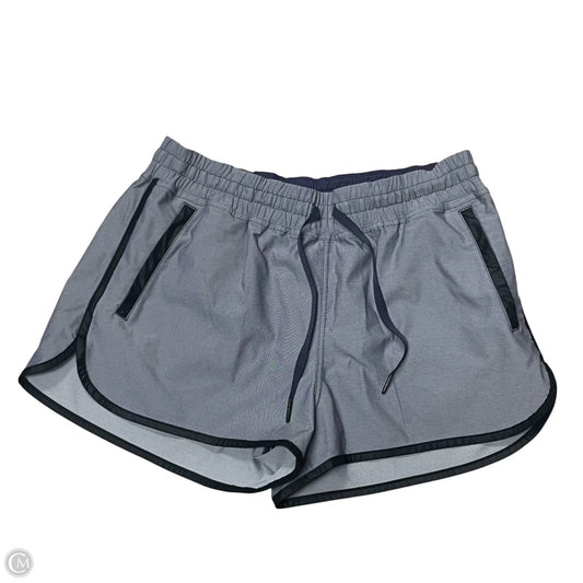 Athletic Shorts By Lululemon In Grey, Size: 12