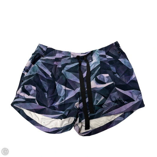 Athletic Shorts By Lululemon In Purple, Size: 12