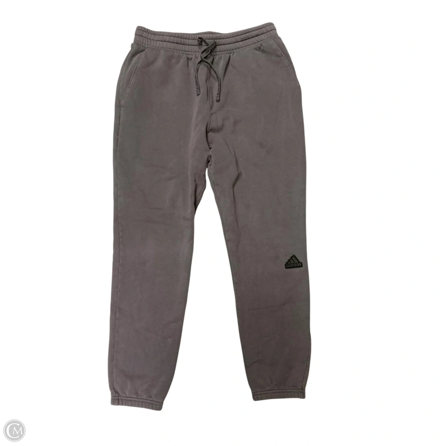 Pants Joggers By Adidas In Grey, Size: L
