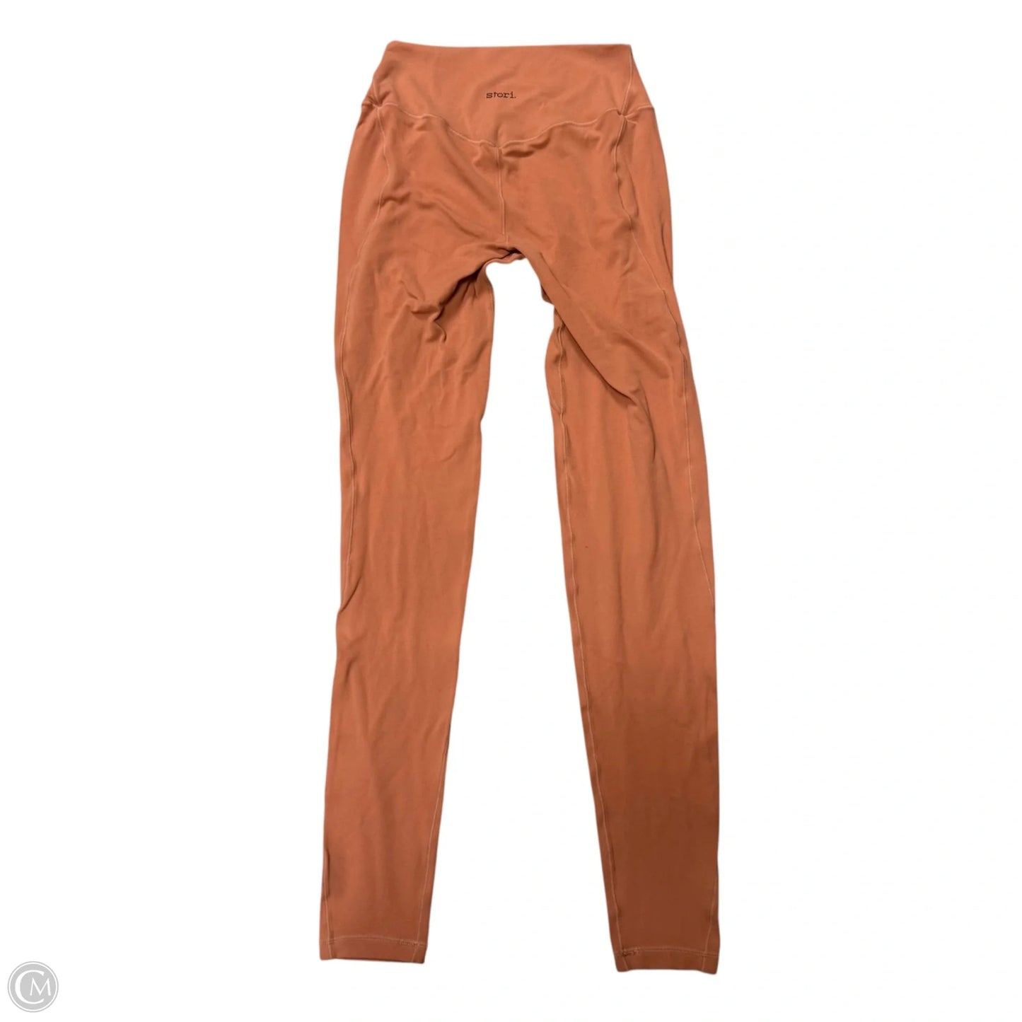 Athletic Leggings By Stori In Orange, Size: 4