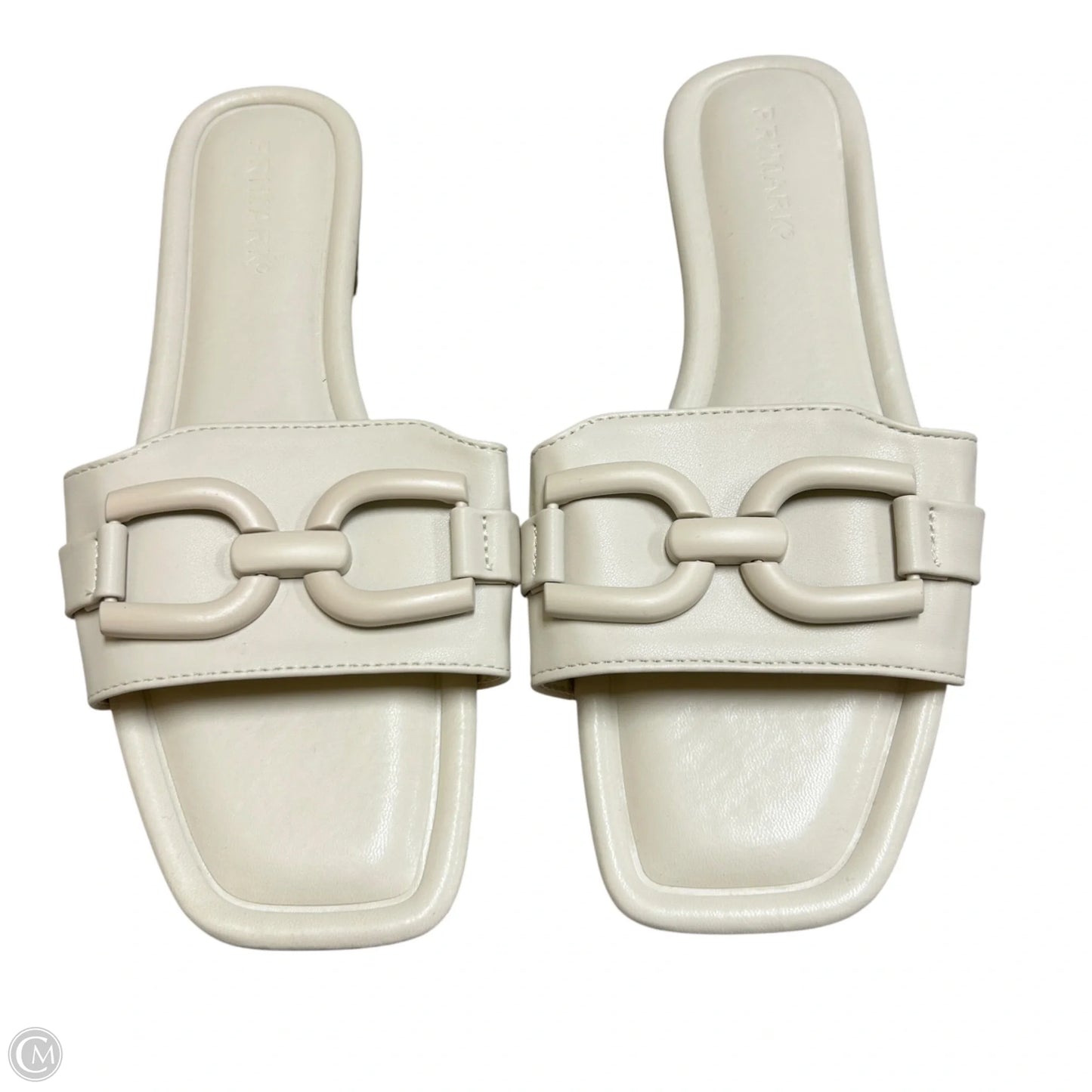 Sandals Flats By Primark In Ivory, Size: 9