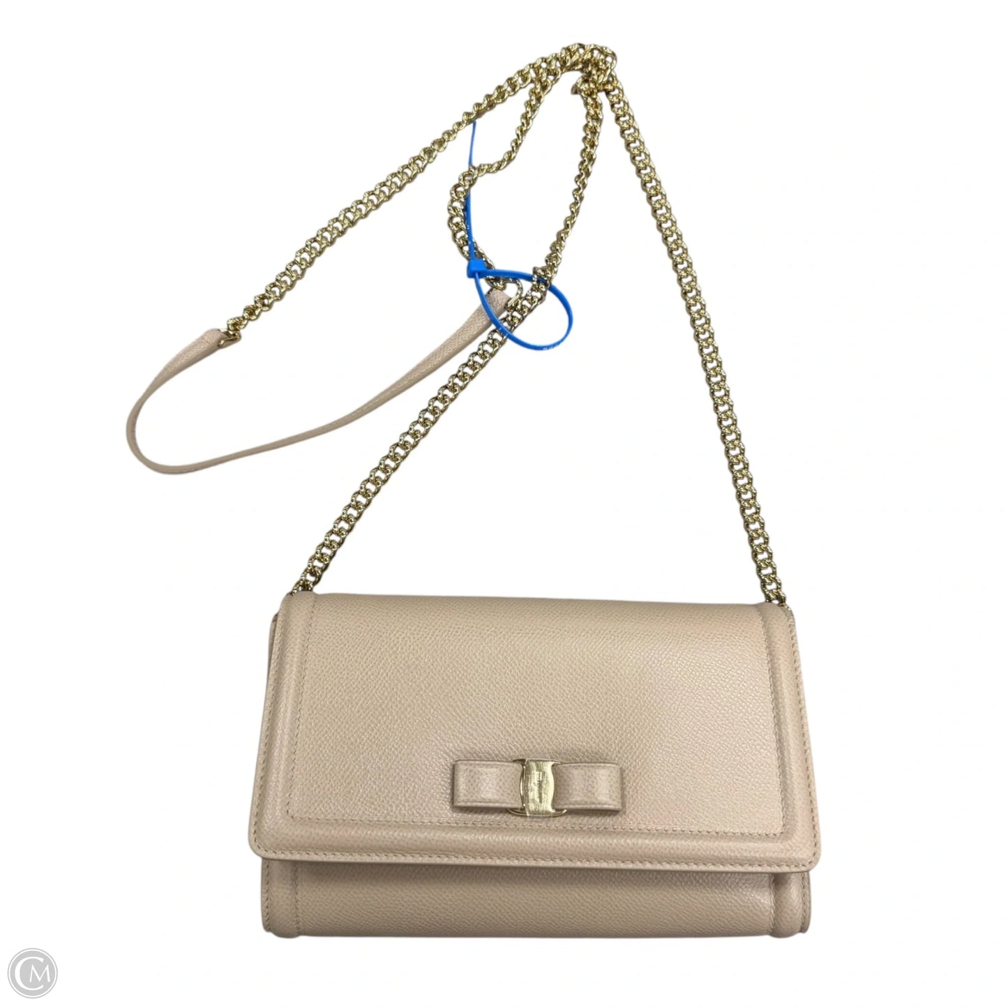 Clutch Luxury Designer By Ferragamo, Size: Small