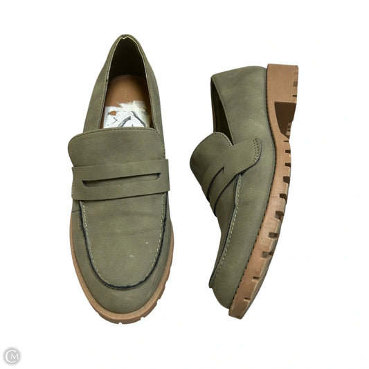 Shoes Flats By Me Too In Green, Size: 7.5