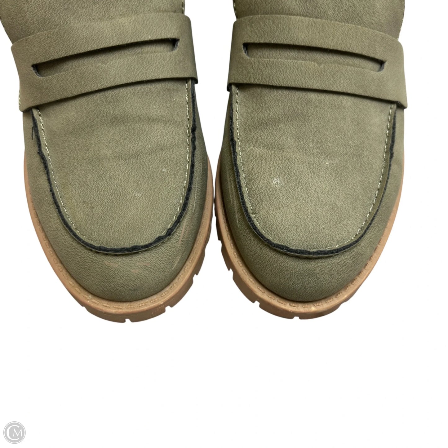 Shoes Flats By Me Too In Green, Size: 7.5