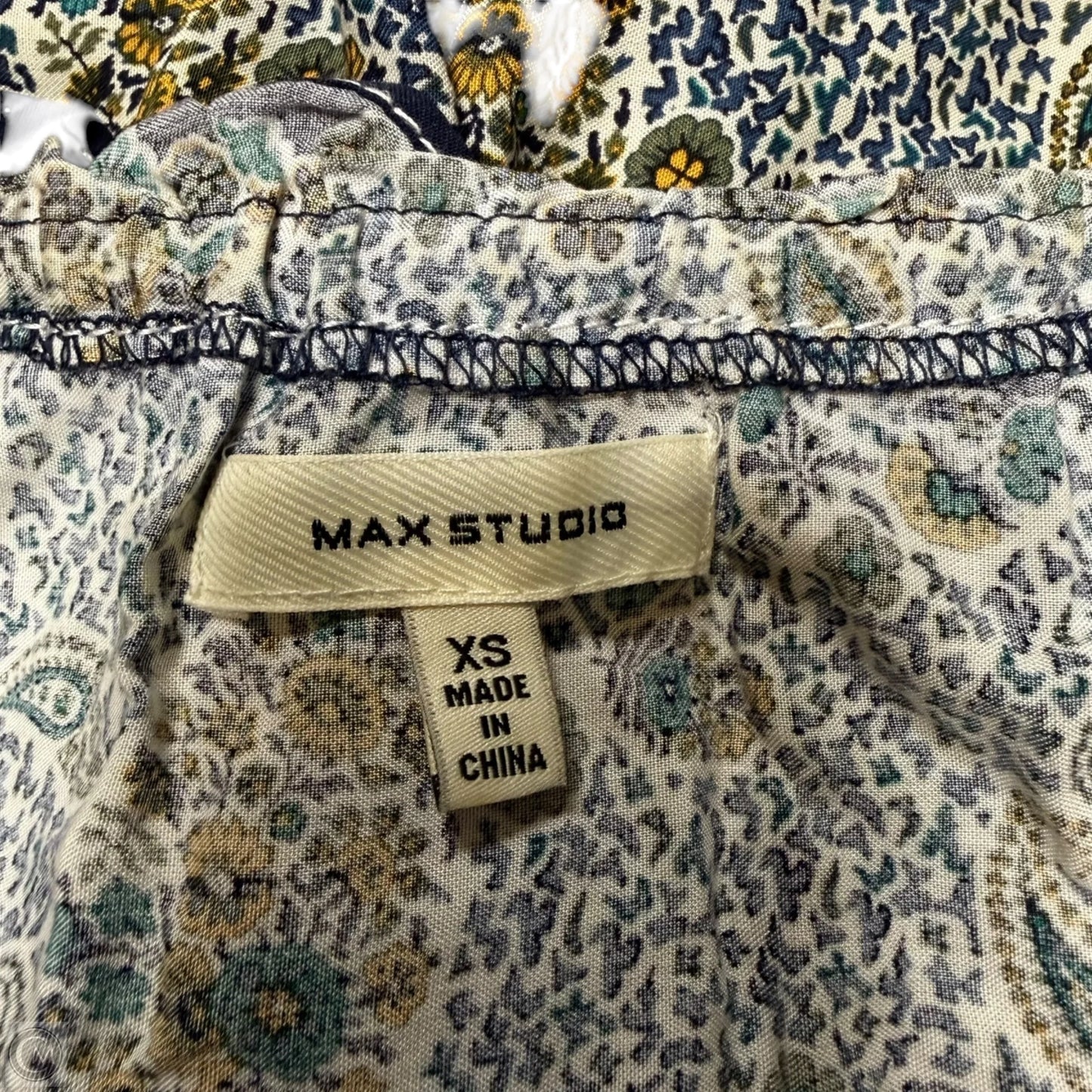 Dress Casual Maxi By Max Studio In Blue, Size: Xs