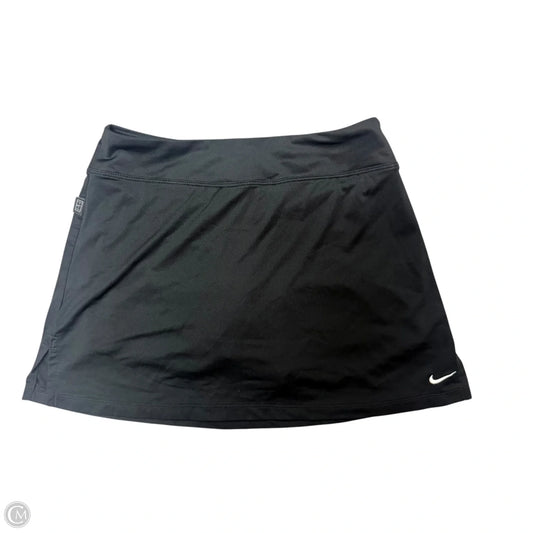 Athletic Skirt By Nike In Black, Size: S