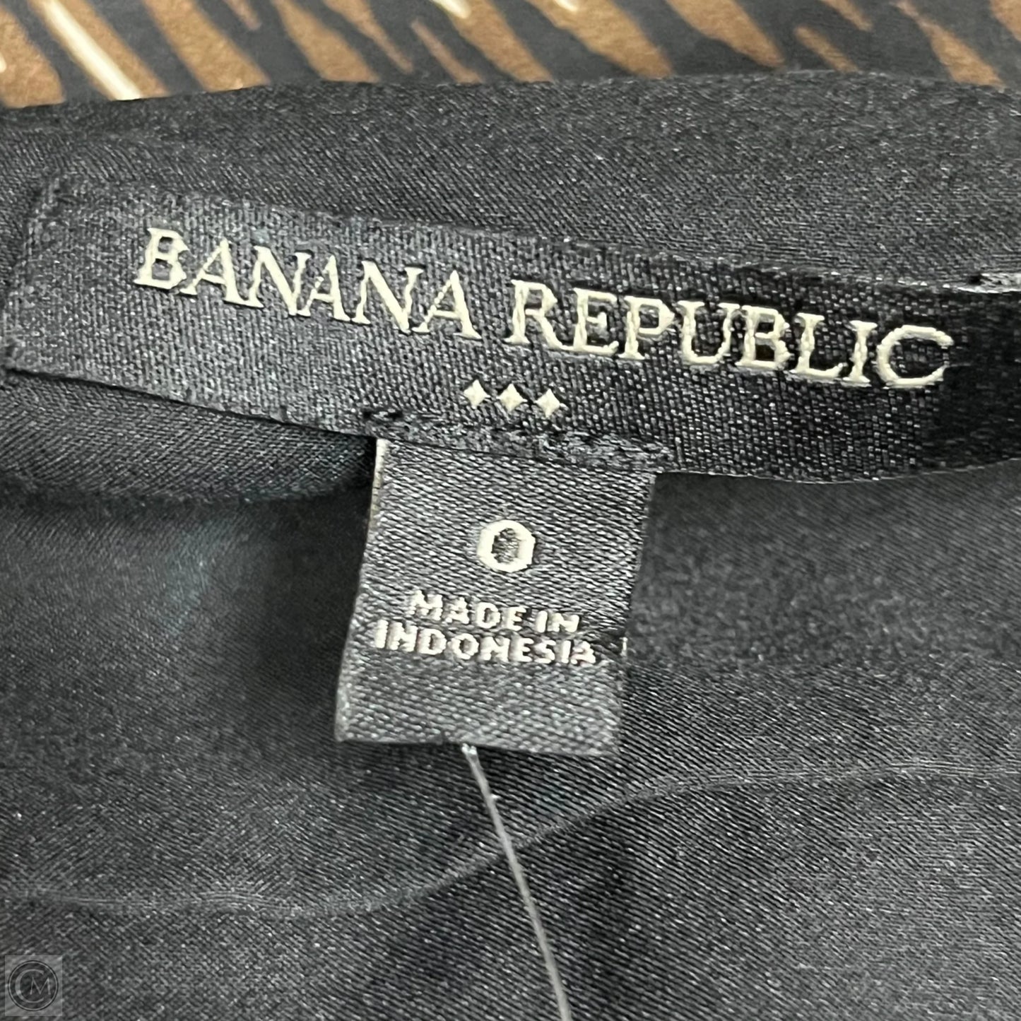 Dress Casual Short By Banana Republic In Black & Brown, Size: Xs