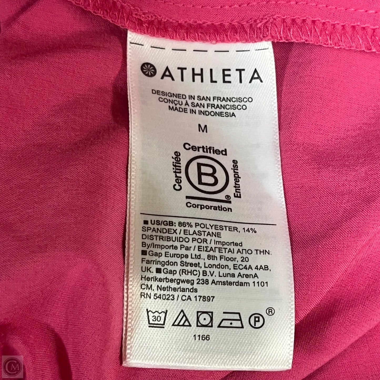 Athletic Dress By Athleta In Pink, Size: M