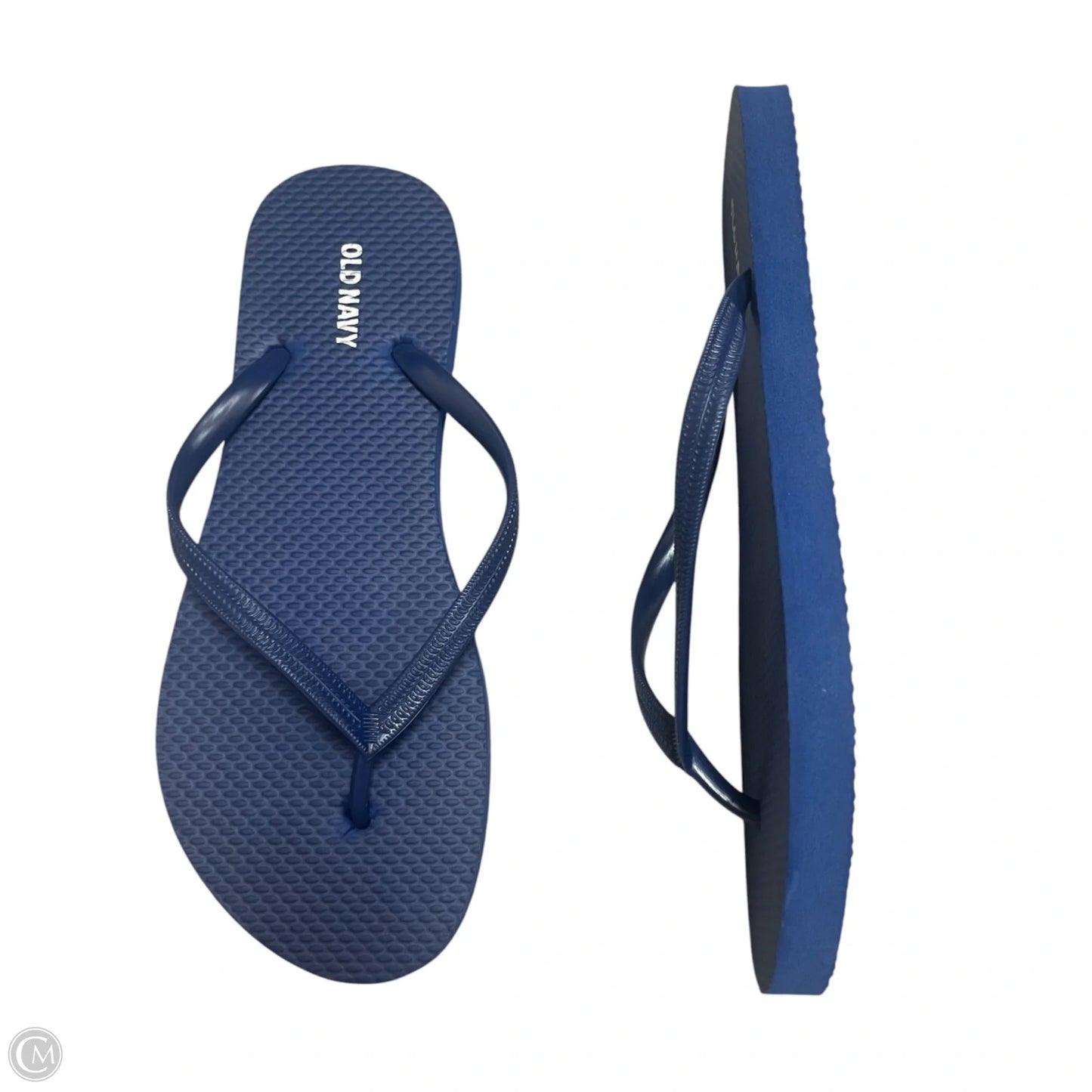 Sandals Flip Flops By Old Navy In Blue, Size: 7