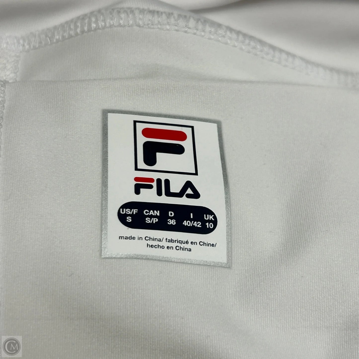 Athletic Skirt By Fila In Blue & White, Size: S