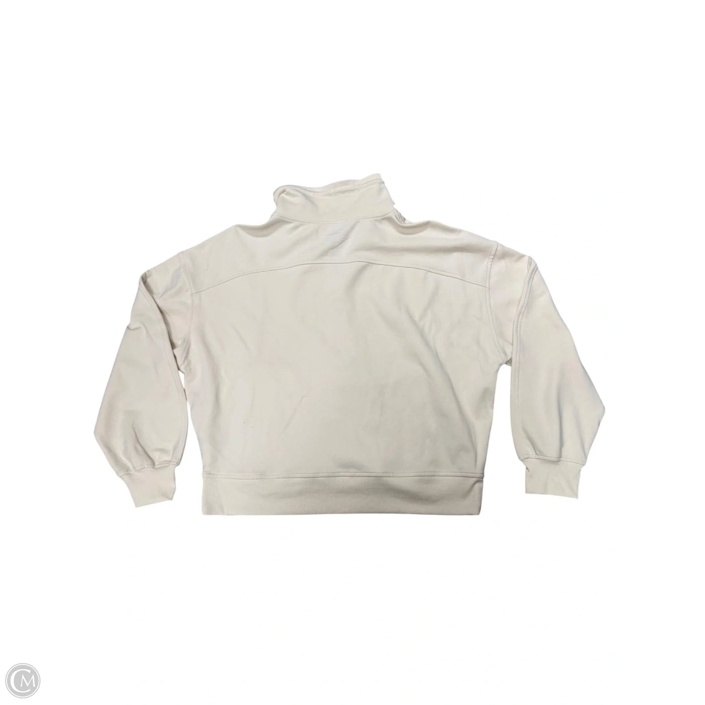 Athletic Jacket By Old Navy In Cream, Size: L