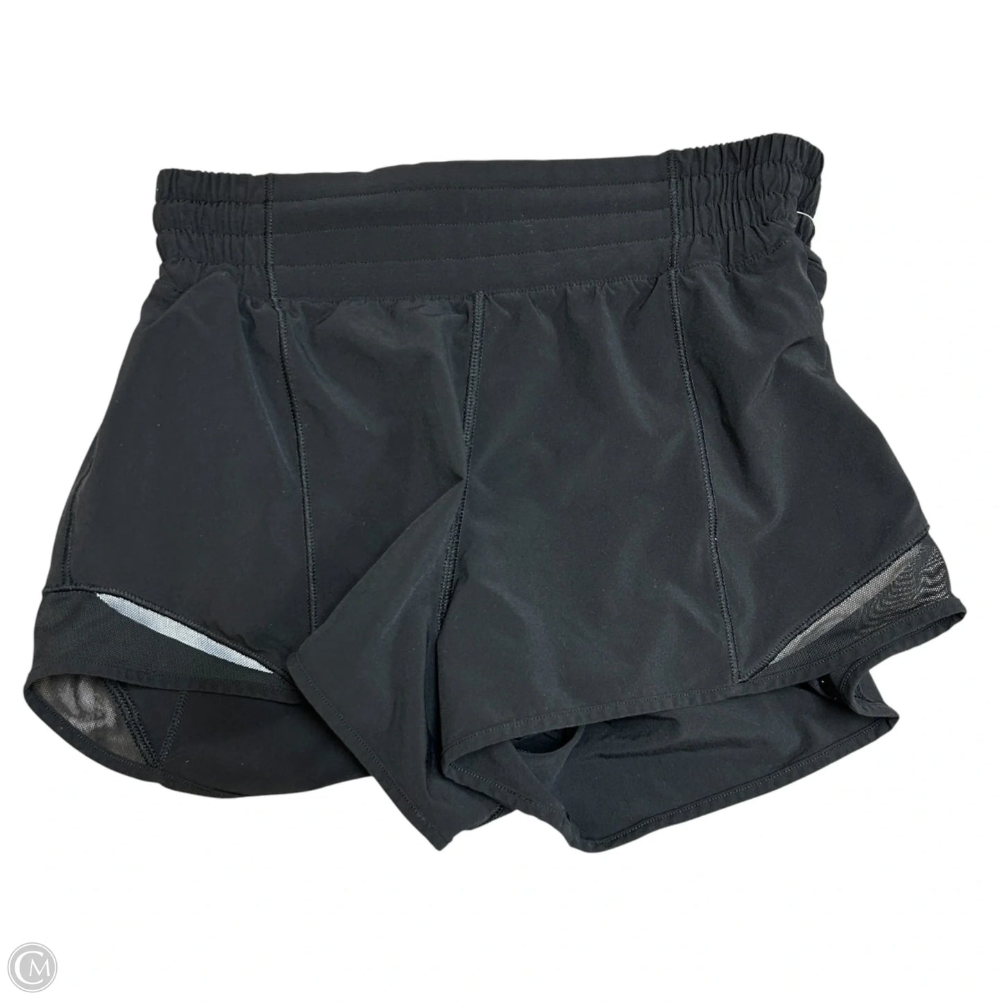 Athletic Shorts By Lululemon In Black, Size: 4