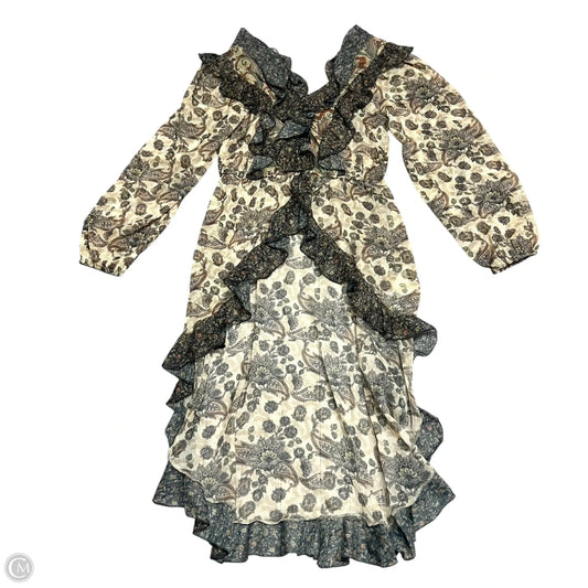 Dress Casual Midi By Let Me Be In Green, Size: Xs