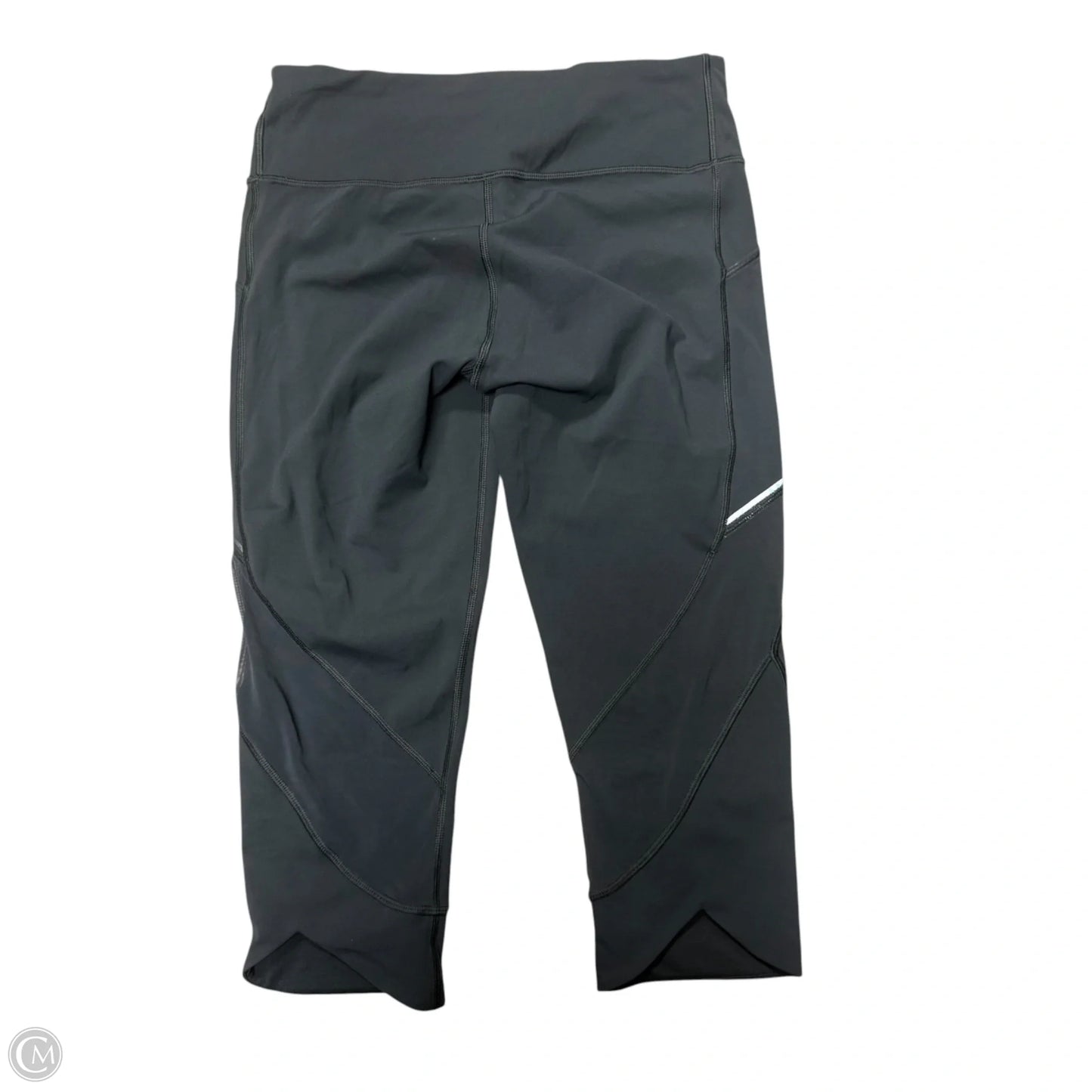 Athletic Leggings Capris By Lululemon In Grey, Size: 8