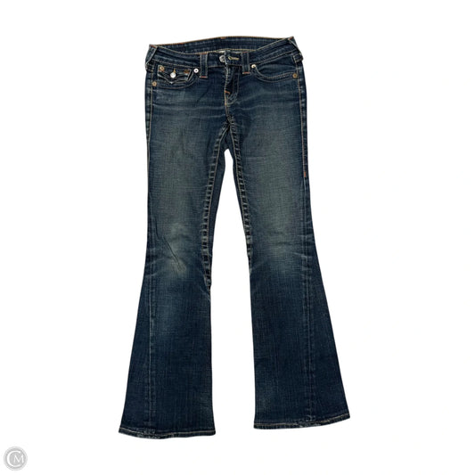 Jeans Boot Cut By True Religion In Blue Denim, Size: 2