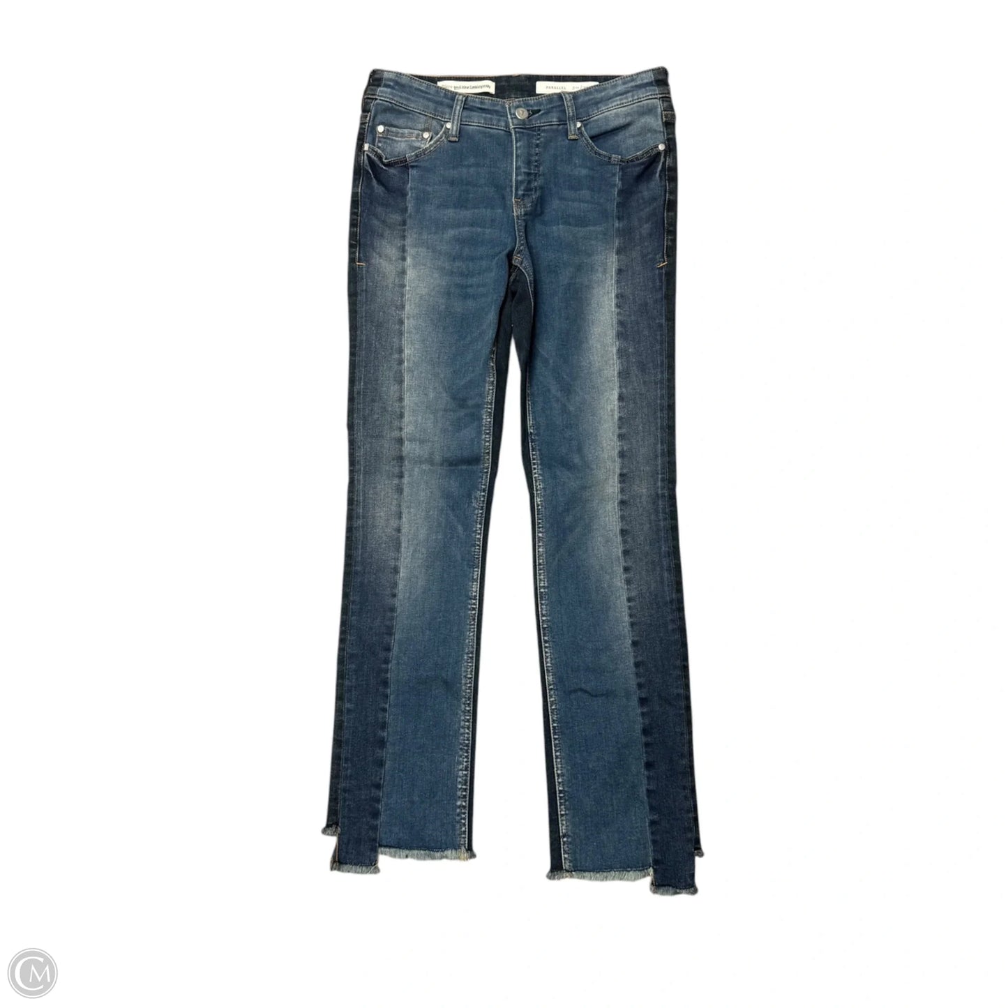 Jeans Straight By Pilcro In Blue Denim, Size: 4