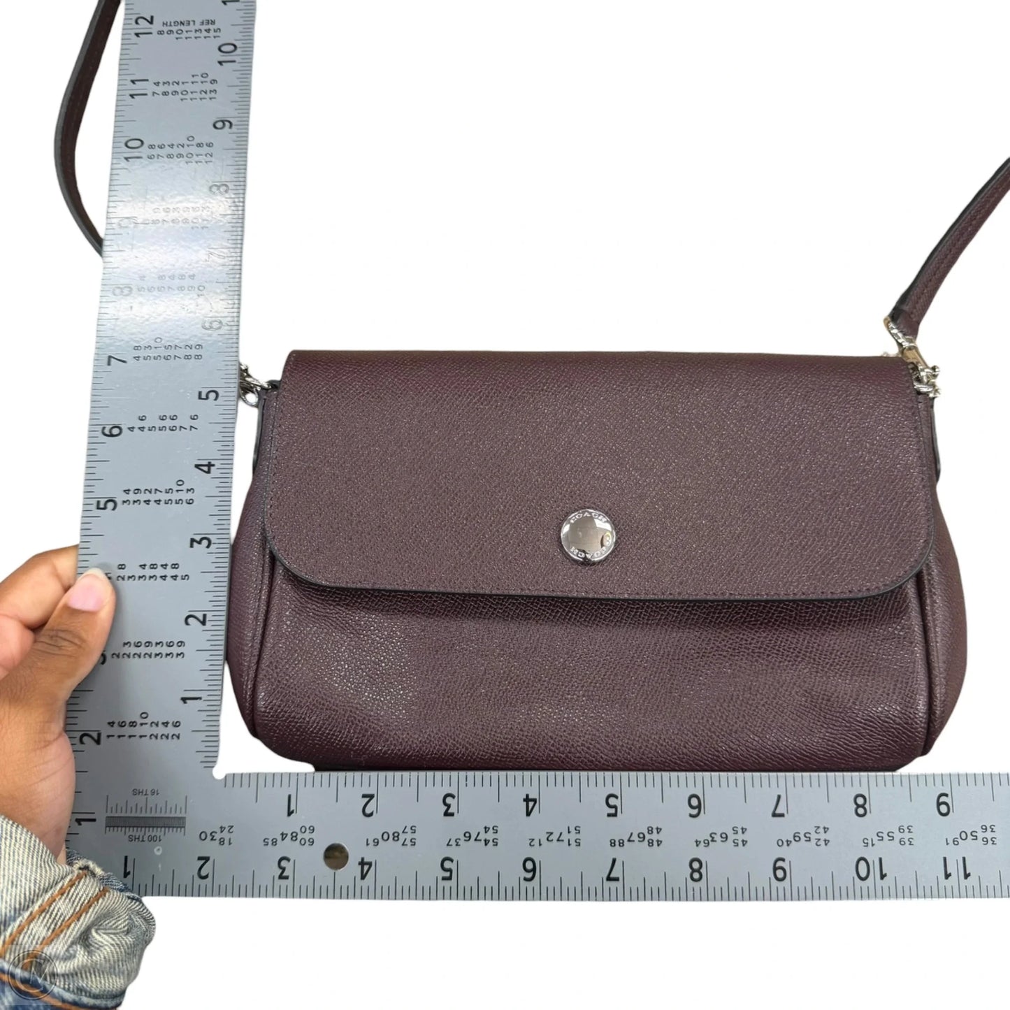 Crossbody Designer By Coach, Size: Small