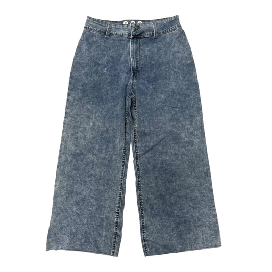 Jeans Wide Leg By Rewash In Blue Denim, Size: 8